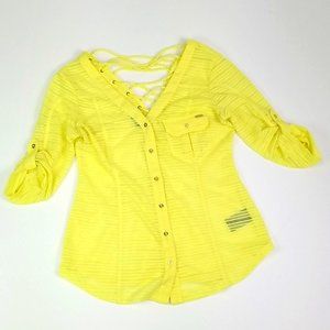 Bebe Blouse Top Shirt
